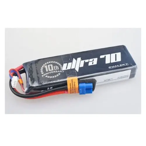 Dualsky Dsbxp38505ult 3850Mah 5S 18.5V 70C Ultra 70 Lipo Battery With Xt60 Connector 1