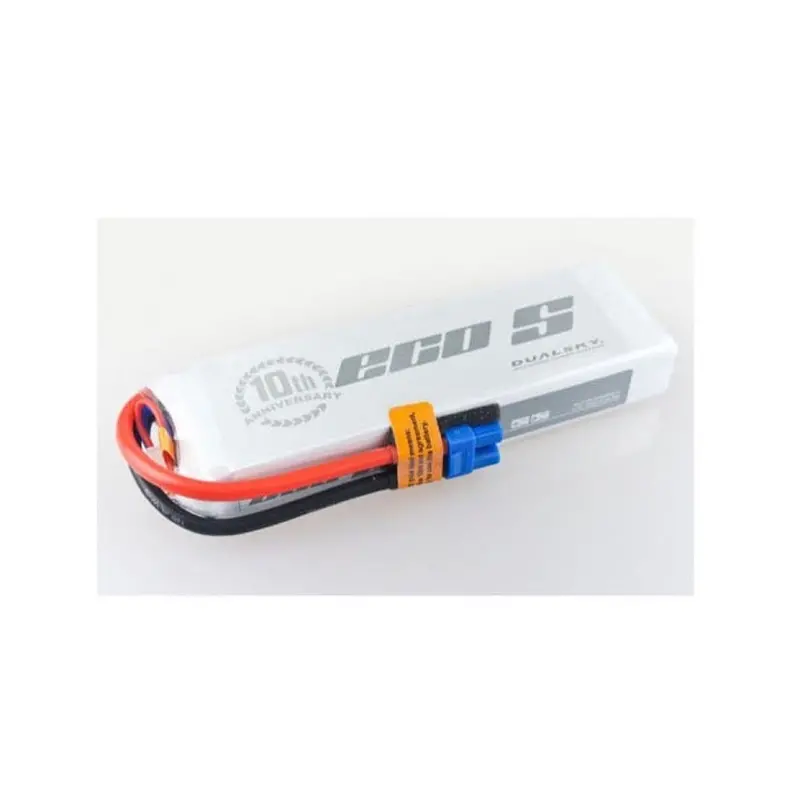 Dualsky Dsbxp40002eco 4000Mah 2S 7.4V 25C Eco Lipo Battery With Xt60 Connector 1
