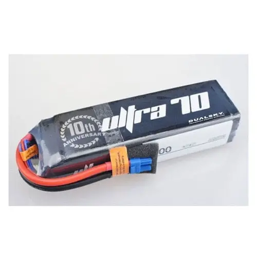 Dualsky Dsbxp50003ult 5000Mah 3S 11.1V 70C Ultra 70 Lipo Battery With Xt60 Connector 1