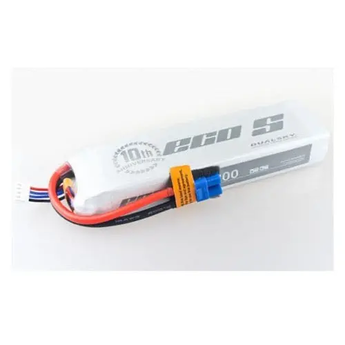 Dualsky Dsbxp52002eco 5200Mah 2S 7.4V 25C Eco Lipo Battery With Xt60 Connector 1