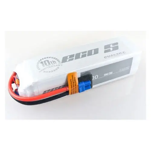 Dualsky Dsbxp52005eco 5200Mah 5S 18.5V 25C Eco Lipo Battery With Xt60 Connector 1