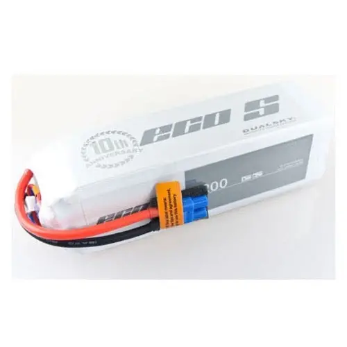 Dualsky Dsbxp52006eco 5200Mah 6S 22.2V 25C Eco Lipo Battery With Xt60 Connector 1