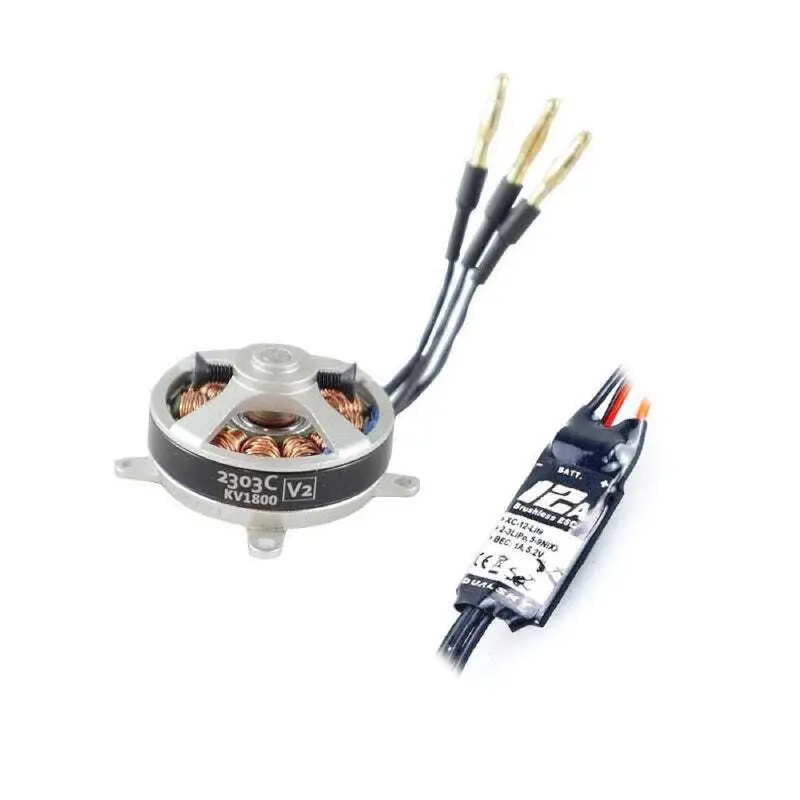 Dualsky Dstc.2A.180 180 Micro Tuning Combo With 2303C 1800Kv Motor And 12A Lite Esc 1