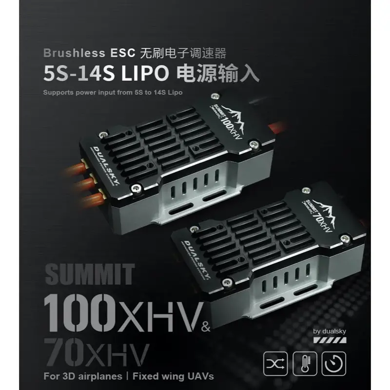 Dualsky Dsxm42284 Summit 70Xhv Brushless 5S-14S Esc 2