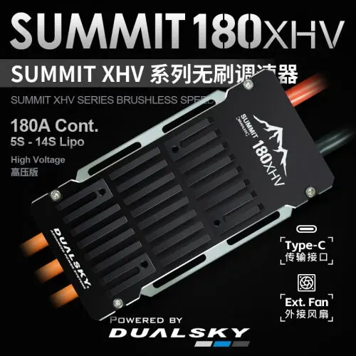 Dualsky Dsxm42286 Summit 180Xhv Brushless 5S-14S Esc 1