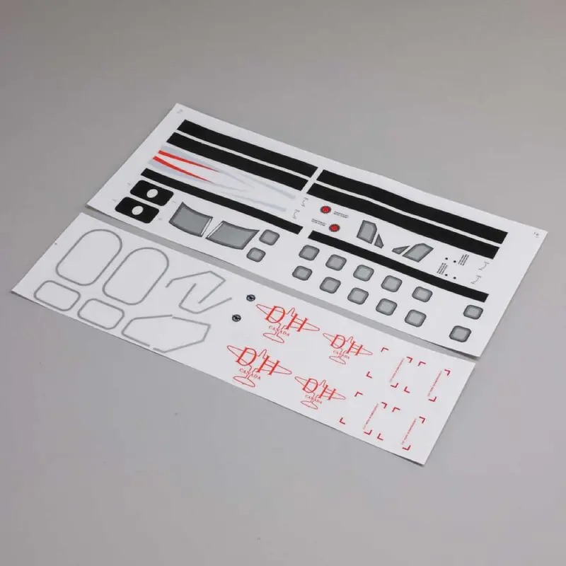 E-Flite 32064 Decal Set Dhc-6 Twin Otter 1.4M 1