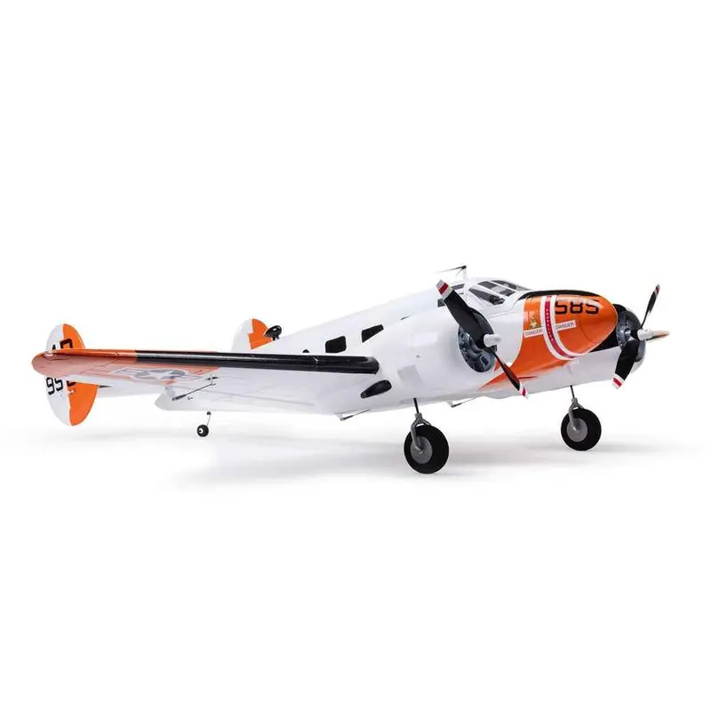 E-Flite Beechcraft D18 Rc-45J 1.5M Rc Plane Bnf Basic Efl-3726 1