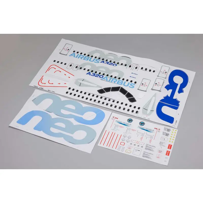 E-Flite Decal Set, Airbus A320neo 1