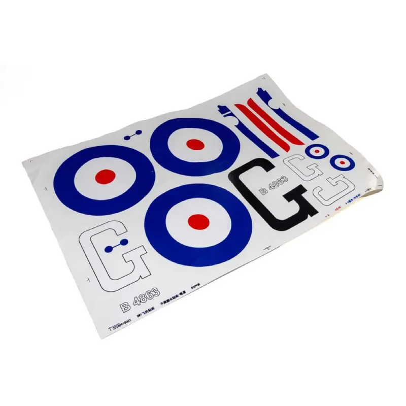 E-Flite Decal Sheet Se5a Efl-2108 1