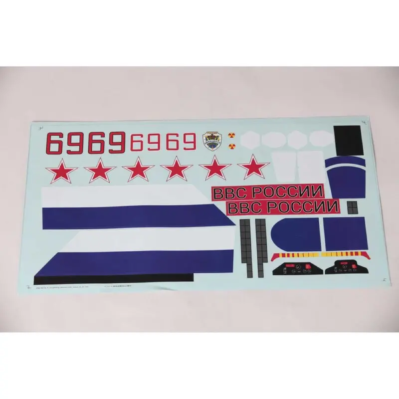 E-Flite Efl01092 Decals Su-30 70Mm Edf 1