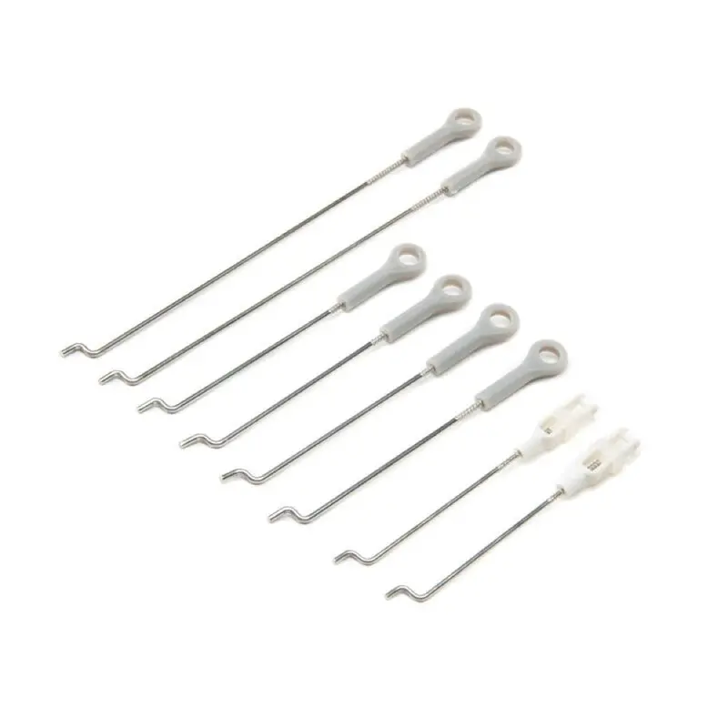 E-Flite Efl01268 Pushrod Set With Clevis P-51D 1.5M 1