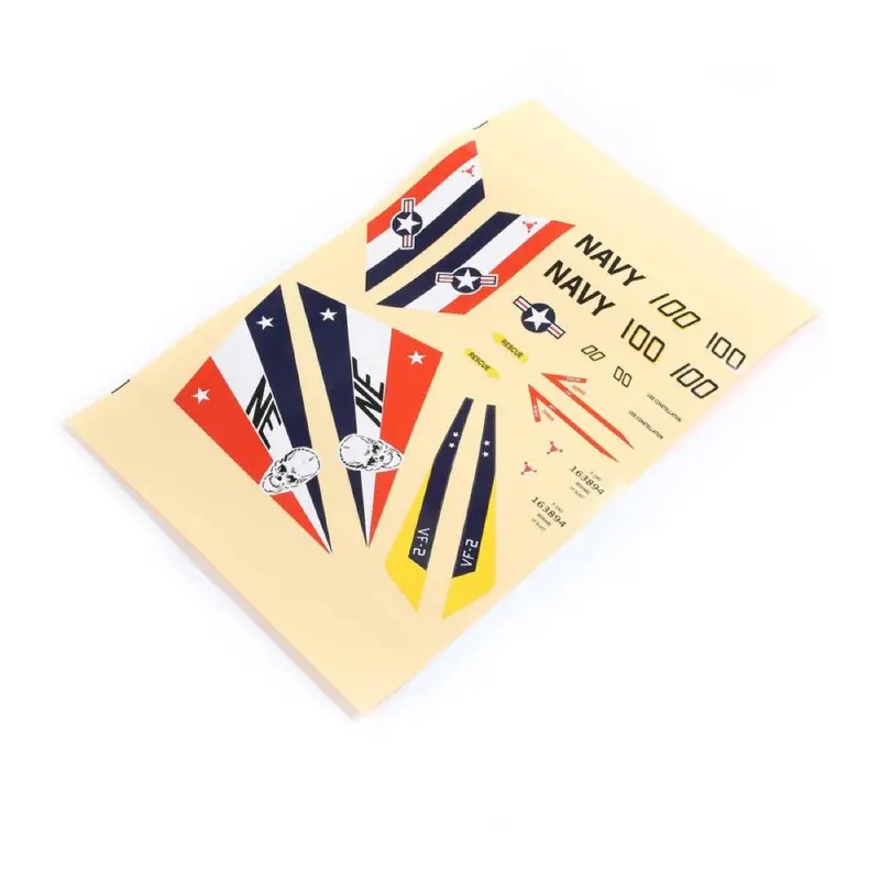 E-Flite Efl01467 Decal Set F-14 Tomcat 40Mm Twin 1