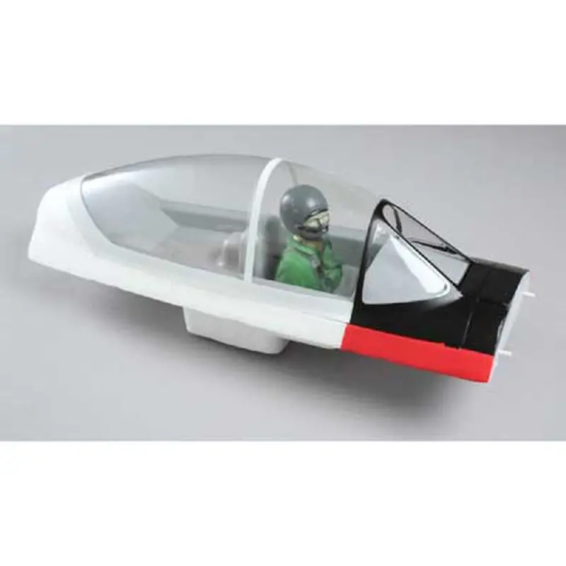 E-Flite Efl08258 Clear Canopy And Painted Pilot With Pedestal T-28 1