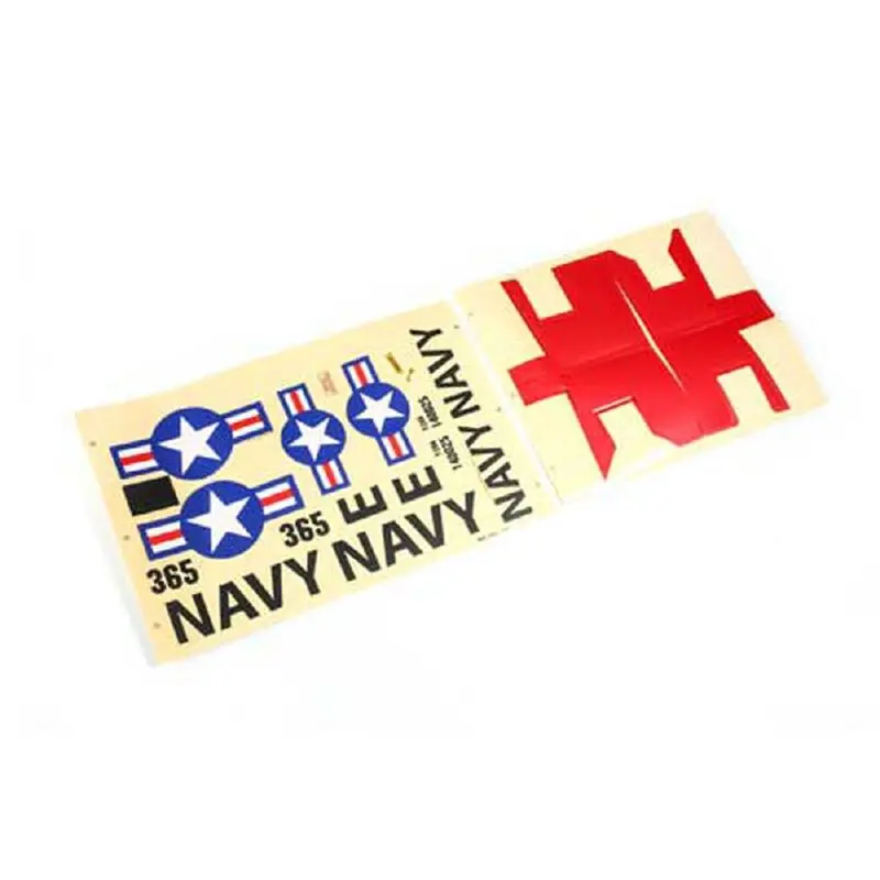 E-Flite Efl08262 Decal Sheet T-28 1