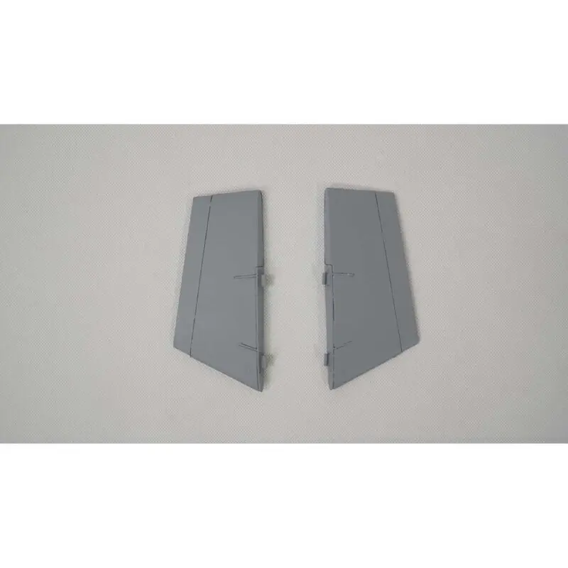 E-Flite Efl87882 Ventral Fin Set F-16 Falcon Gray 1