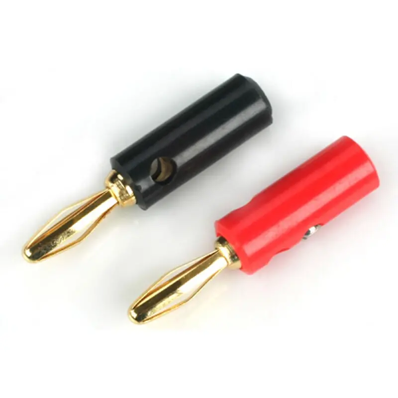 E-Flite Efla234 Gold Banana Plug Set With Screws 1