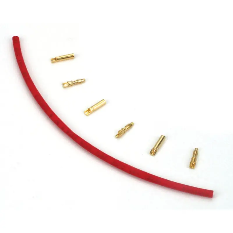 E-Flite Efla248 Gold Bullet Connector Set 2Mm (3) 1