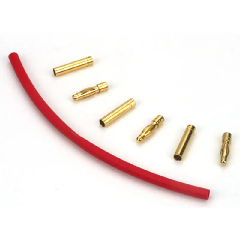 E-Flite Efla249 Gold Bullet Connector Set 4Mm (3) 1
