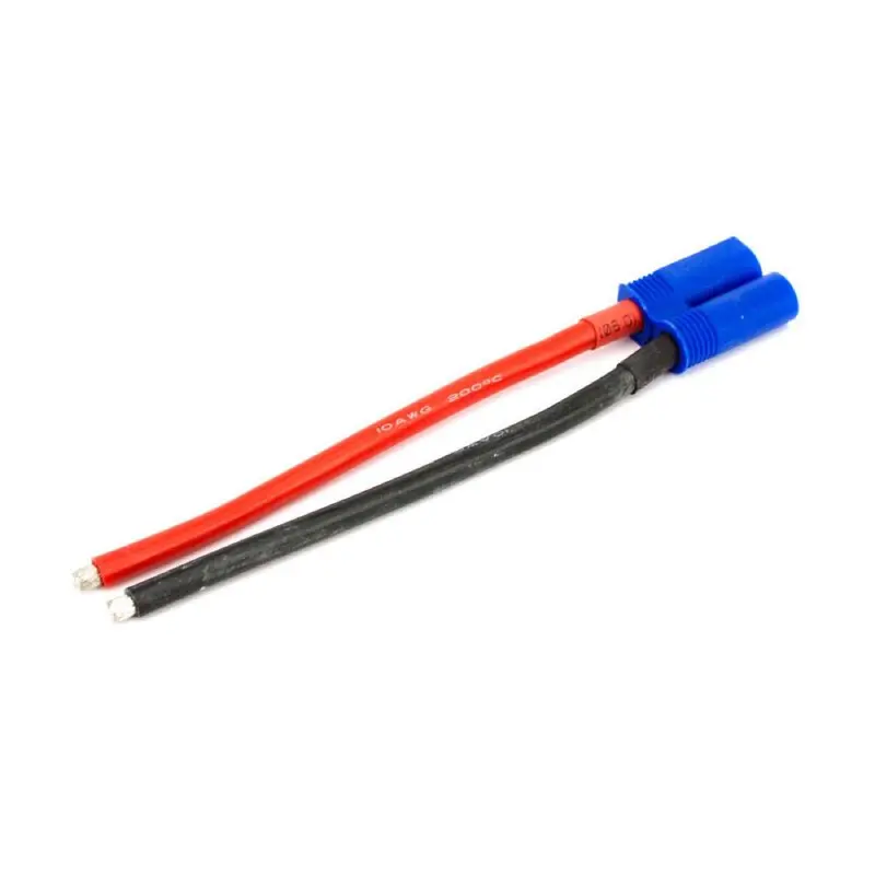 E-Flite Eflaec504 Ec5 Device Connector With 4Inch Wire 10Awg 1