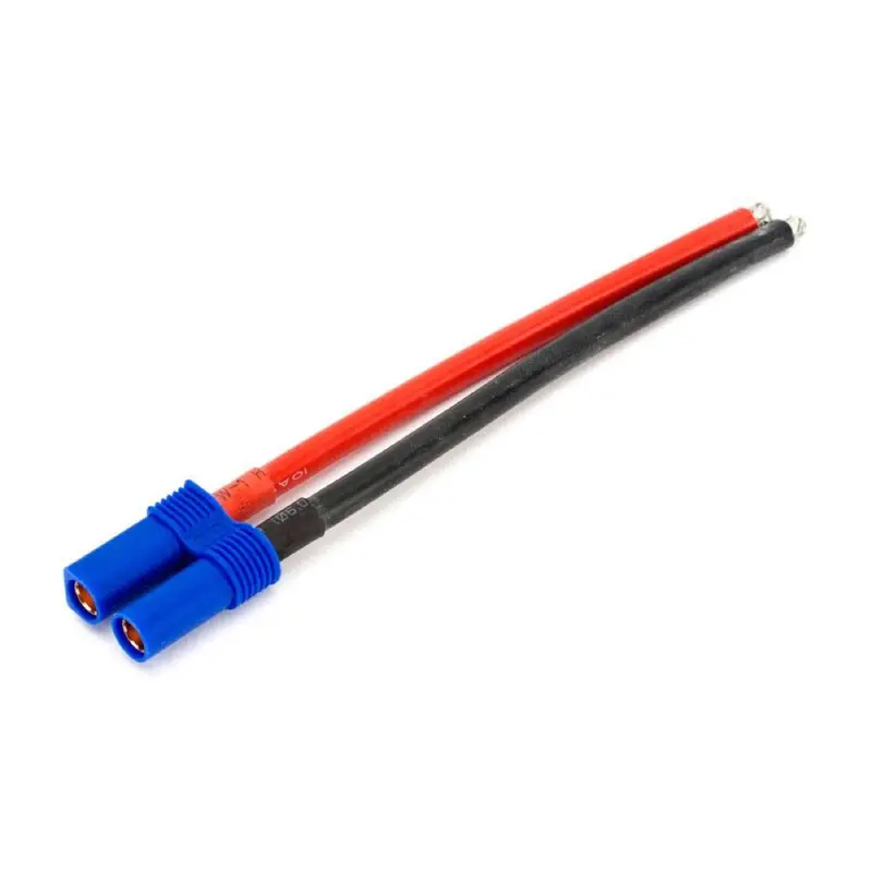 E-Flite Eflaec505 Ec5 Battery Connector With 4Inch Wire 10Awg 1
