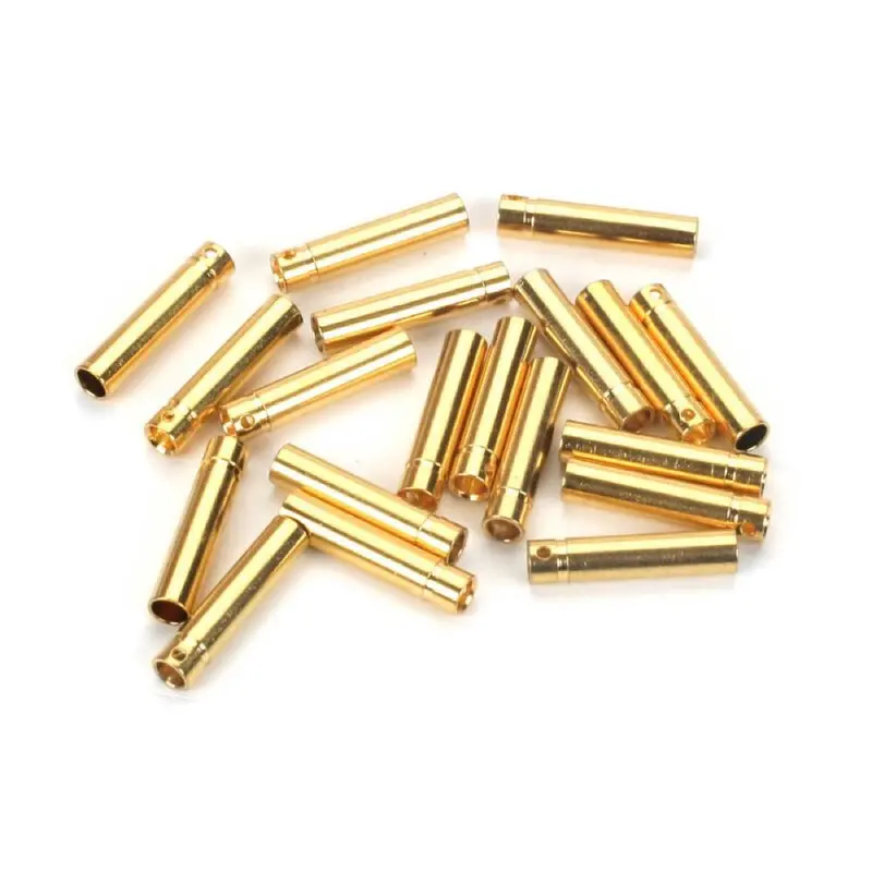 E-Flite Eflaec514 Gold Bullet Connector Female 4Mm (30) 1