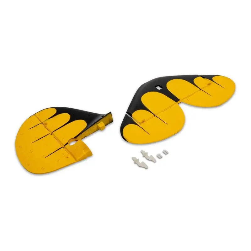 E-Flite Eflu05353y Tail Set Umx Waco Yellow 1