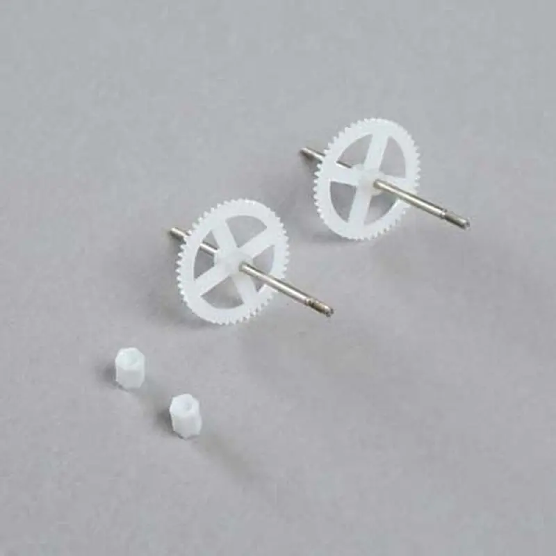E-Flite Eflu1327 Prop Shaft With Gear 2Pcs Night Vapor 1