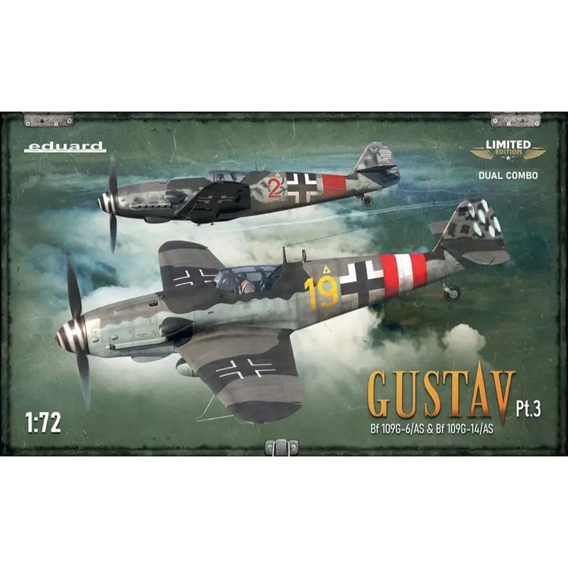 Eduard 2150 1/72 Gustav Pt. 3 Bf 109 G-6/As & G-14/As Limited Dual Combo 1
