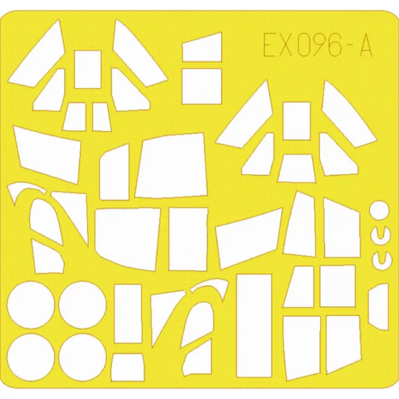 Eduard Ex096 Messerschmitt Me-410 Masking Sheet 1