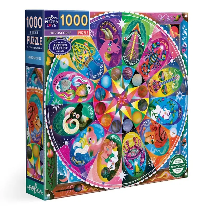 Eeboo Horoscopes 1000Pc Jigsaw Puzzle 1