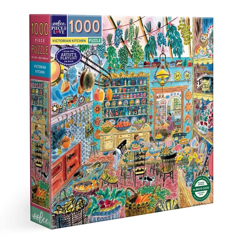 Eeboo Victorian Kitchen 1000Pc Jigsaw Puzzle 1