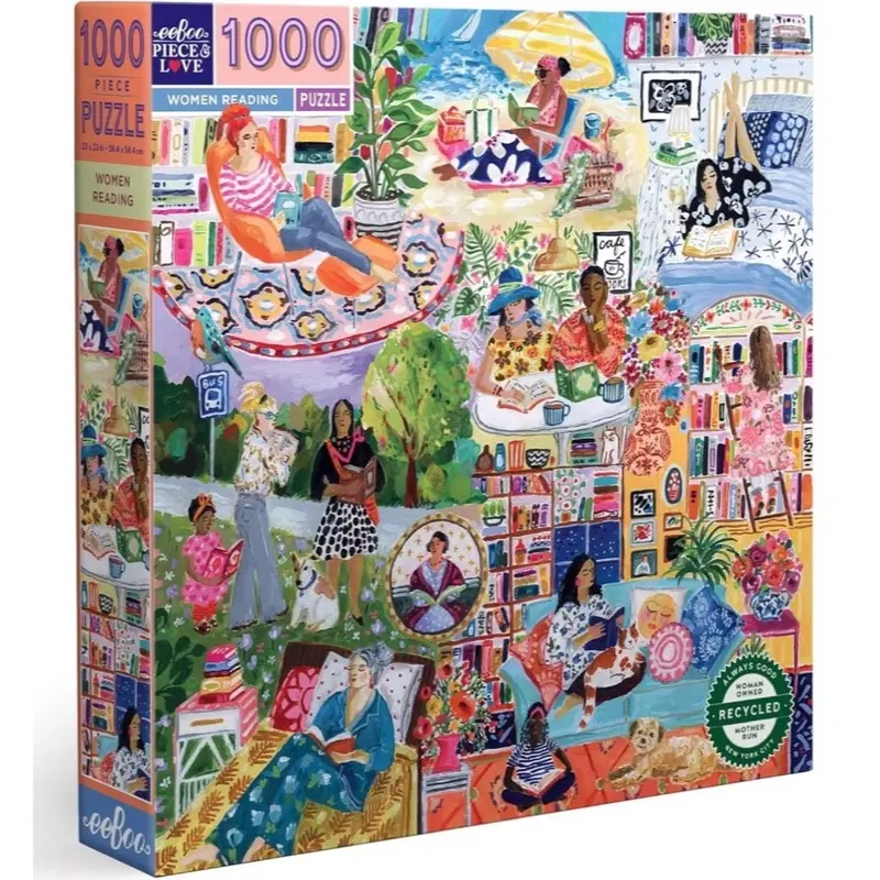 Eeboo Women Reading 1000Pc Jigsaw Puzzle 1
