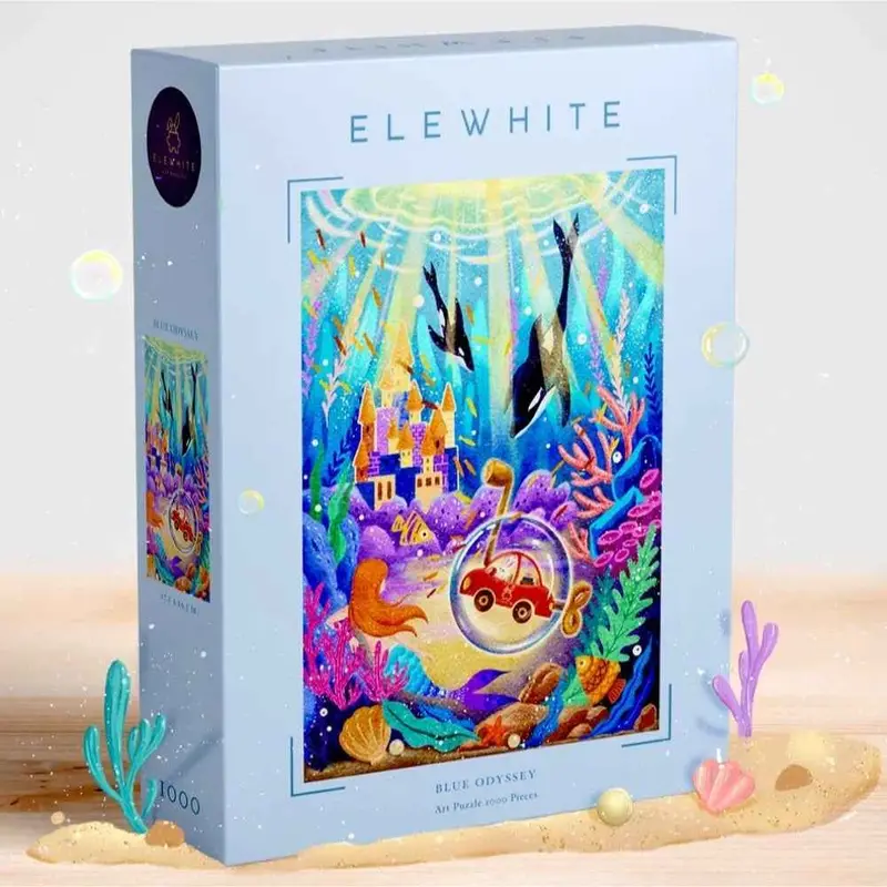 Elewhite Blue Odyssey 1000Pc Jigsaw Puzzle 1