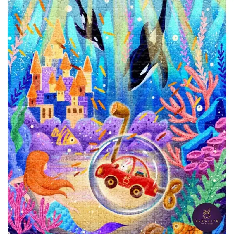 Elewhite Blue Odyssey 1000Pc Jigsaw Puzzle 2