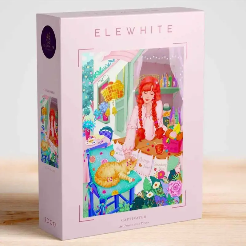 Elewhite Captivated 1000Pc Jigsaw Puzzle 1