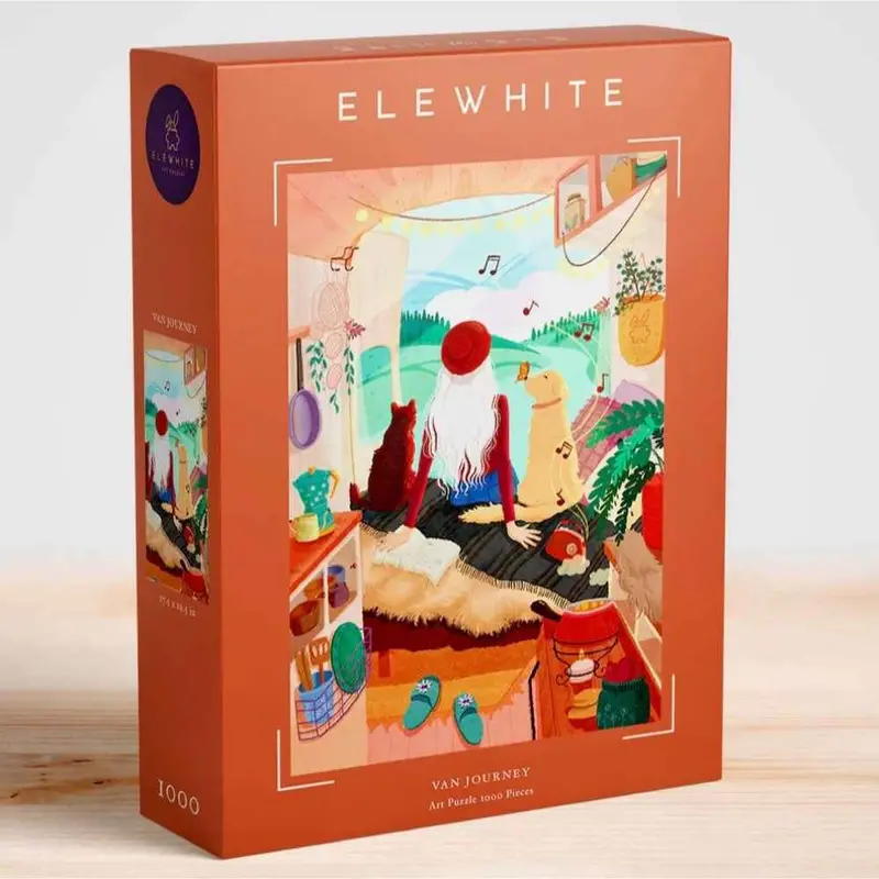 Elewhite Van Journey 1000Pc Jigsaw Puzzle 1