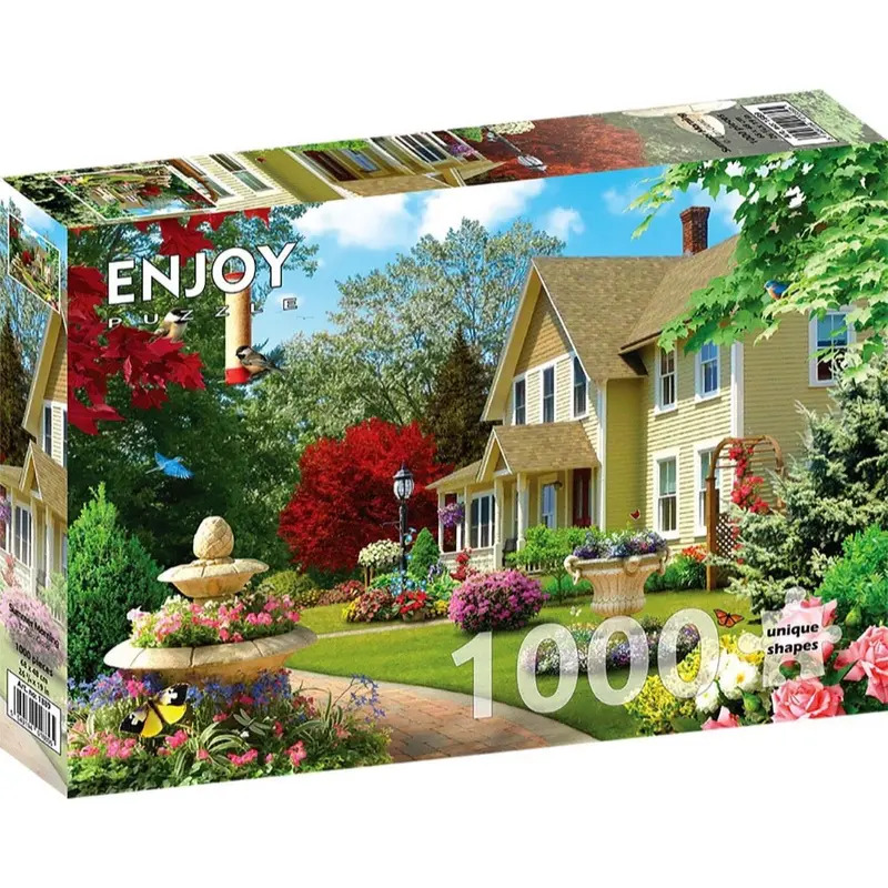 Enjoy 1889 Summer Morning 1000Pc Jigsaw Puzzle 1