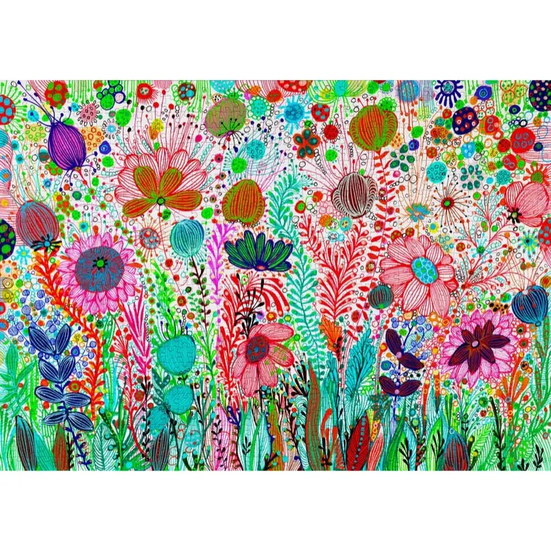 Enjoy 2004 Blooming Wilderness 1000Pc Jigsaw Puzzle 2