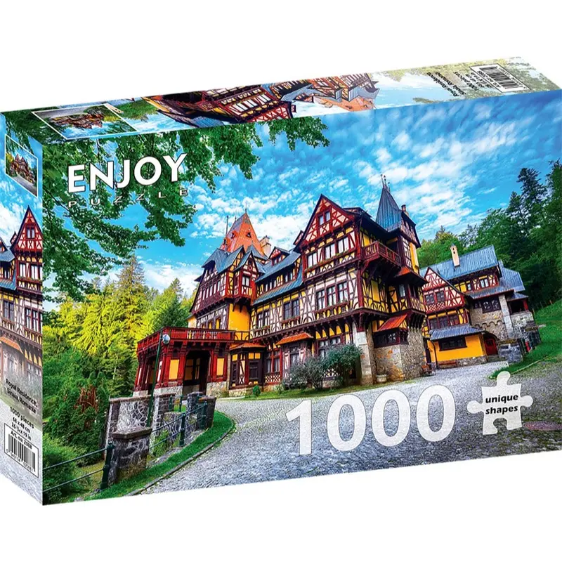 Enjoy 2088 Royal Residence Sinaia Romania 1000Pc Jigsaw Puzzle 1
