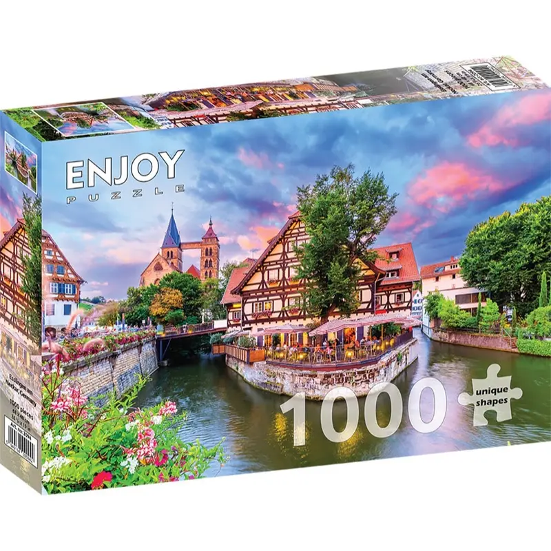 Enjoy 2094 Esslingen Am Neckar Germany 1000Pc Jigsaw Puzzle 1