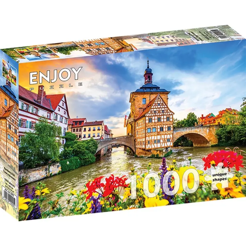 Enjoy 2095 Bamberg Old Town Germany 1000Pc Jigsaw Puzzle 1
