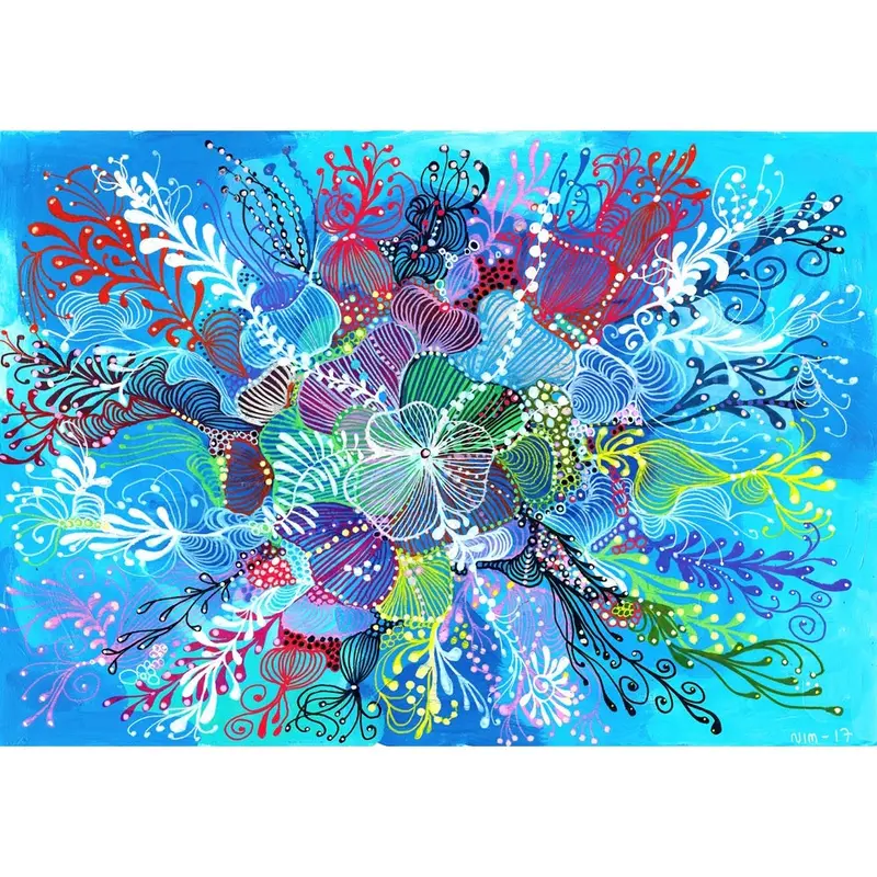 Enjoy 2126 Ocean Blues 3000Pc Jigsaw Puzzle 2