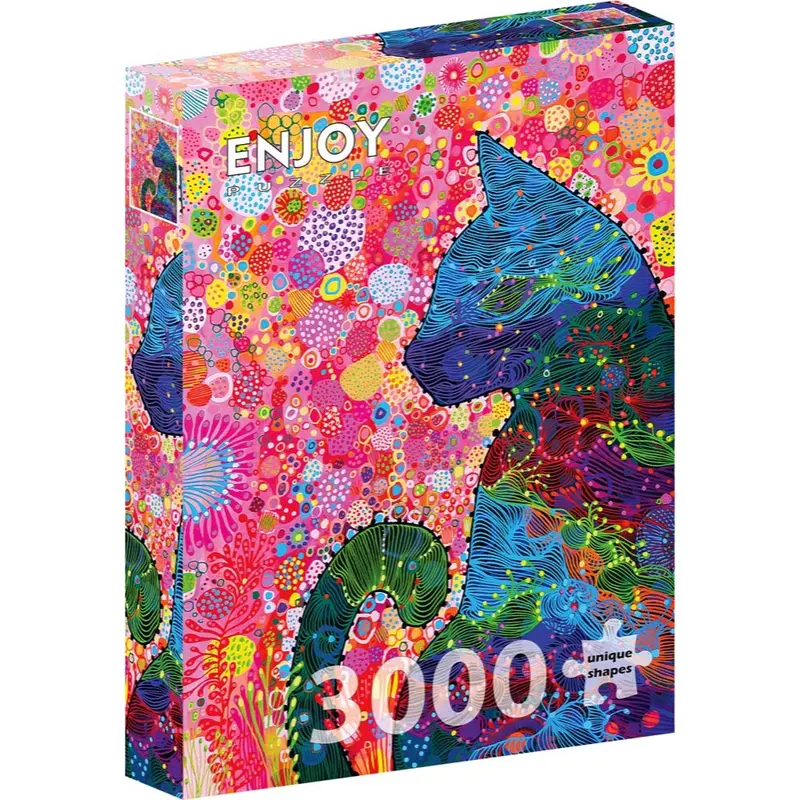 Enjoy 2128 Wandering Cat 3000Pc Jigsaw Puzzle 1