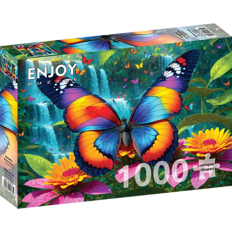 Enjoy 2135 Butterfly In The Forest 1000Pc Jigsaw Puzzle 1