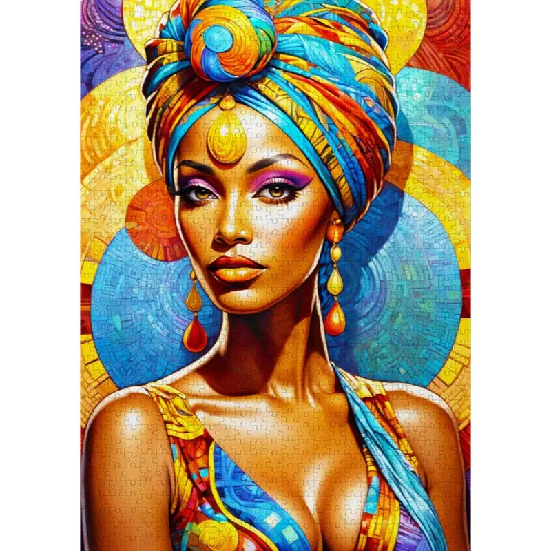 Enjoy 2139 African Beauty 1000Pc Jigsaw Puzzle 2