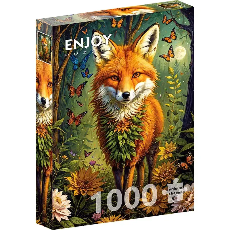 Enjoy 2162 Enchanted Fox 1000Pc Jigsaw Puzzle 1