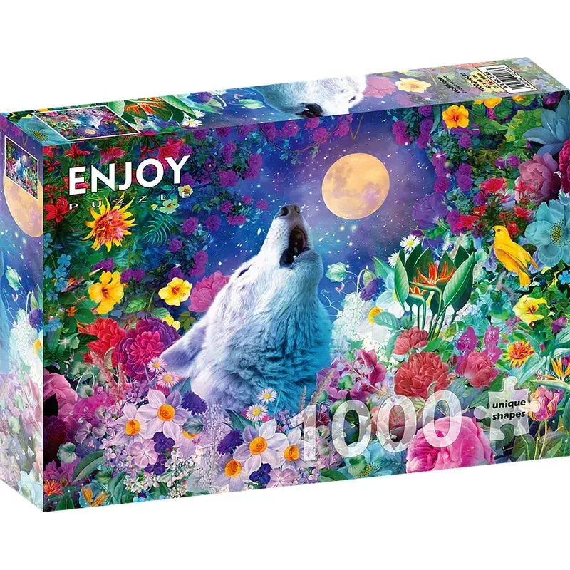 Enjoy 2183 Wolf Moon 1000Pc Jigsaw Puzzle 1