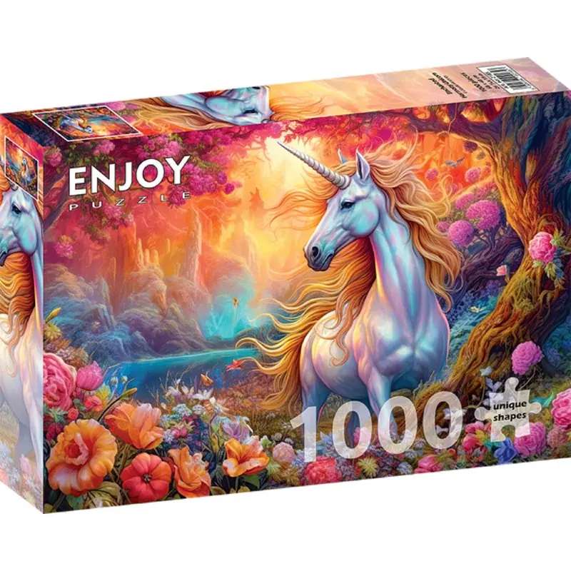 Enjoy 2185 Enchanted Harmony Unicorn 1000Pc Jigsaw Puzzle 1