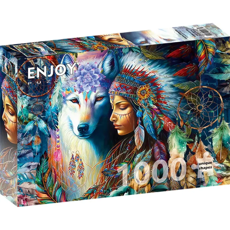 Enjoy 2187 Native Princess 1000Pc Jigsaw Puzzle 1