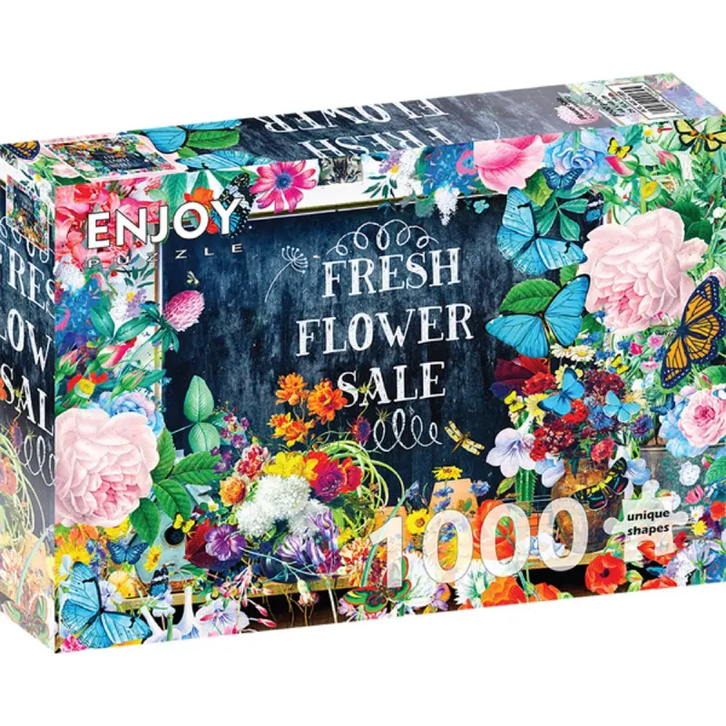 Enjoy 2189 Flower Sale 1000Pc Jigsaw Puzzle 1